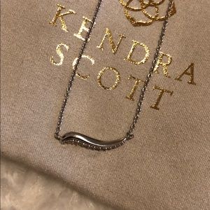 Kendra Scott Wavy Pendant Necklace